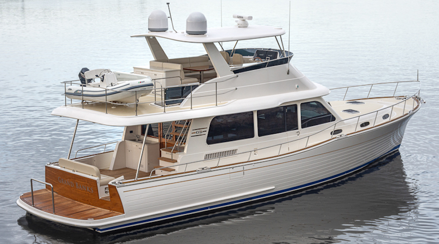 Grand debut of the Grand Banks 54 Grand debut of the Grand Banks 54